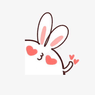 萌萌可爱的小兔子图标png_新图网 https://ixintu.com 兔子 可爱 图标