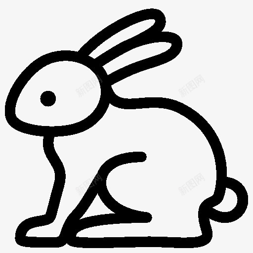 动物兔子图标png_新图网 https://ixintu.com animals rabbit 兔子 动物