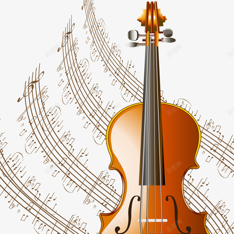 音乐小提琴演奏乐谱png免抠素材_新图网 https://ixintu.com 乐谱 小提琴 提琴 演奏 音乐