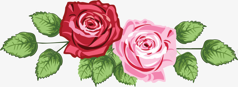 粉红色玫瑰装饰花朵png免抠素材_新图网 https://ixintu.com 玫瑰 粉红色 花朵 装饰