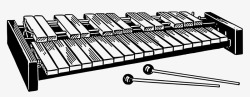乐器木琴卡通电子木琴高清图片