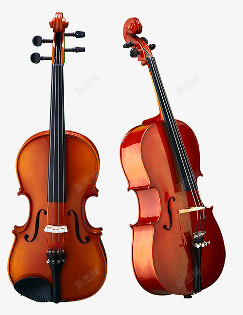 双小提琴png免抠素材_新图网 https://ixintu.com 乐器 产品实物 现代音乐 表演 西洋乐器
