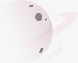 粉红星球光晕发光png免抠素材_新图网 https://ixintu.com 光晕 发光 星球 粉红