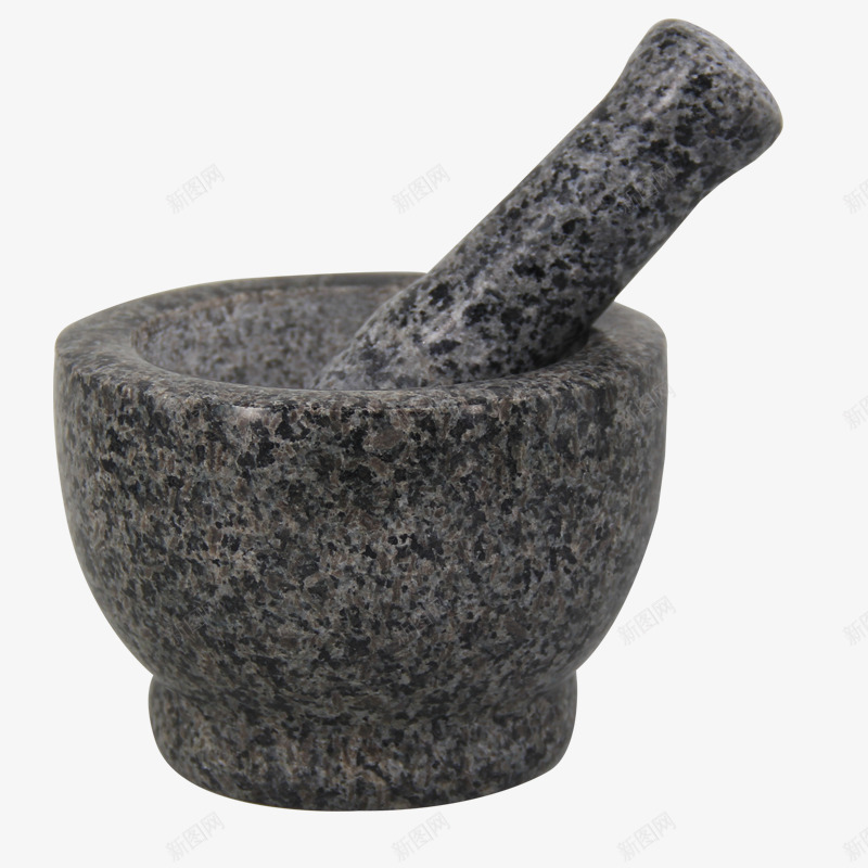 石头做成的捣蒜器png免抠素材_新图网 https://ixintu.com PNG素材 捣蒜器 灰色 瓷器 石头