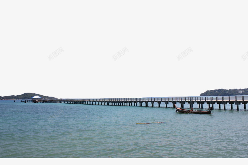 海上大桥png免抠素材_新图网 https://ixintu.com 大桥 小船 山 摄影 旅游景点 普吉岛 普吉岛风景 泰国 海洋 自然 阳光