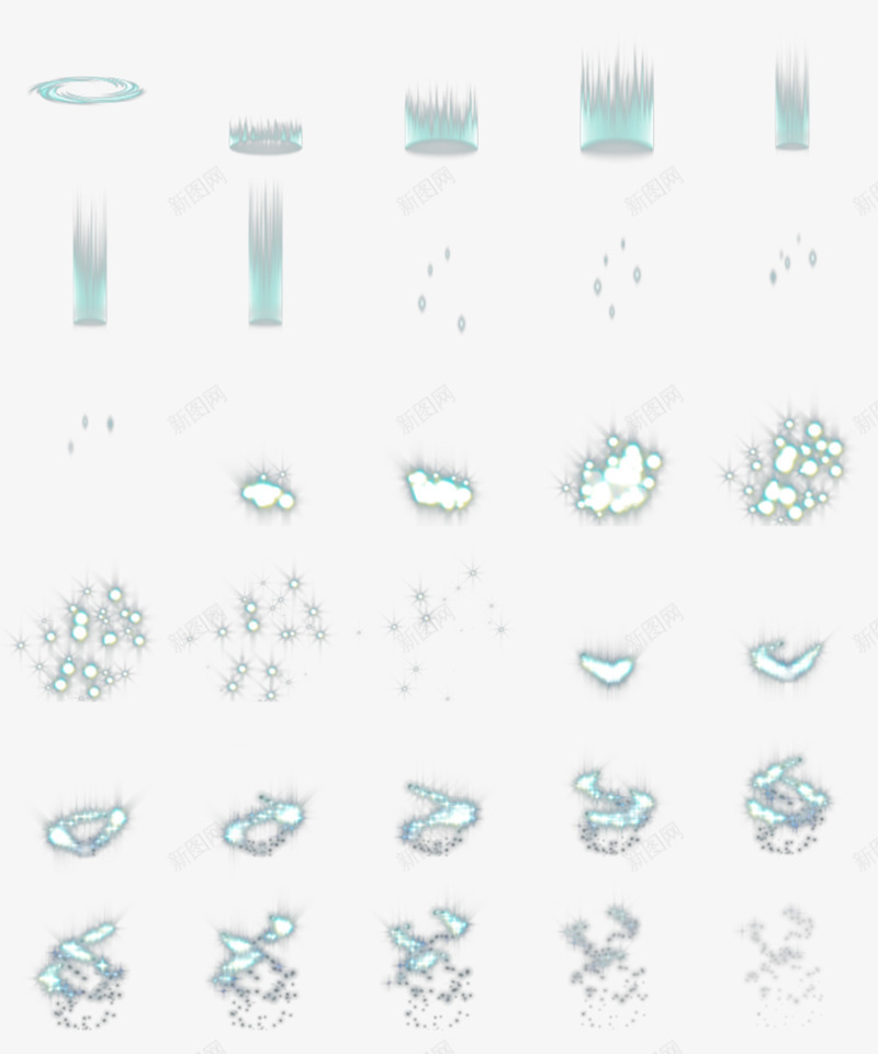 效果png免抠素材_新图网 https://ixintu.com 光效 特效 酷炫 飞溅