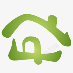 绿色的home图标png_新图网 https://ixintu.com home 主页 房子 首页