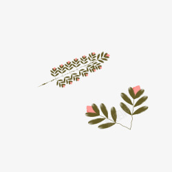 素描花素材