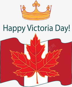枫叶国手绘加拿大国旗高清图片