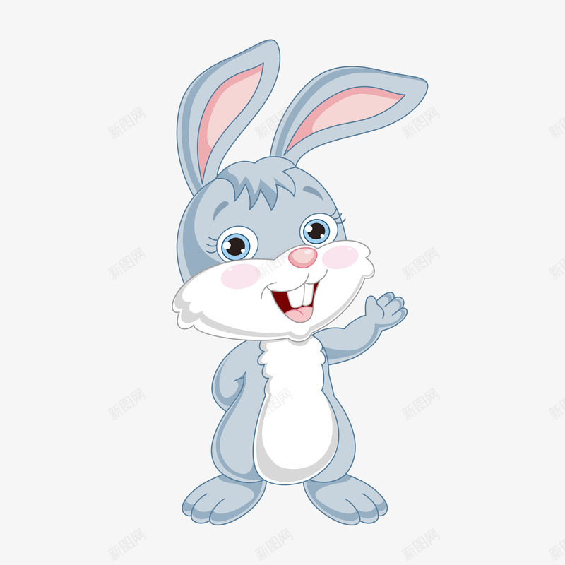 卡通可爱兔子动作姿势矢量图eps免抠素材_新图网 https://ixintu.com 兔子 兔子卡通 动作 动作兔子 卡通兔子 姿势 姿势PNG 矢量图