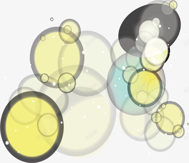 彩色气泡元素png免抠素材_新图网 https://ixintu.com 气泡 泡泡 炫彩图片 炫酷 特效