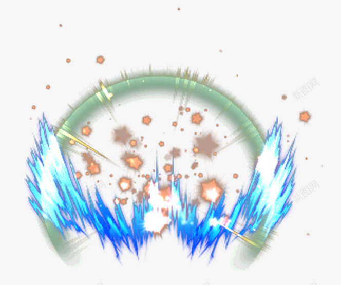 剑气特效png免抠素材_新图网 https://ixintu.com 划过 剑 剑气 剑气PNG 大尺寸 攻击 游戏 特效 绚丽