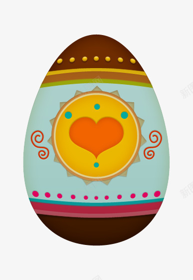 复活节鸡蛋兔子和复活节蛋png免抠素材_新图网 https://ixintu.com Easter egg 复活节 鸡蛋