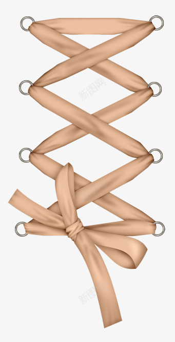 带子png免抠素材_新图网 https://ixintu.com 免抠 带子 粉红色 装饰 鞋带