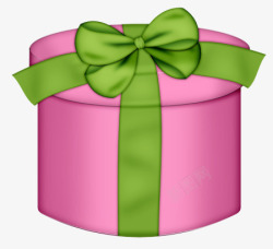 粉红礼品盒素材