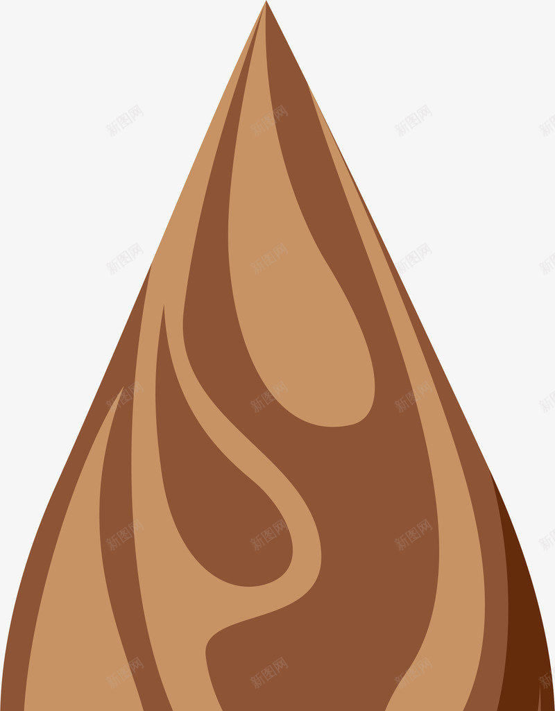 一滴巧克力汁png免抠素材_新图网 https://ixintu.com 免抠PNG 咖啡色 巧克力 巧克力酱 水滴