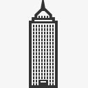skyscraper国内摩天大楼图标高清图片