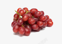 葡萄果实红提特写高清图片