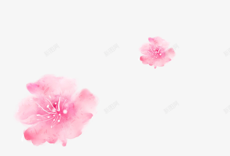 粉红色的花png免抠素材_新图网 https://ixintu.com 化妆品元素 时尚 粉红色的花 美丽