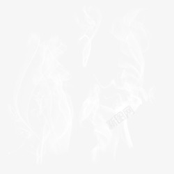 樱花飘分层烟高清图片
