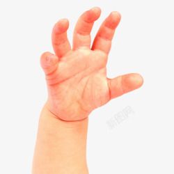 伸手抓东西婴儿的手高清图片