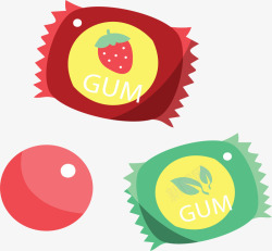 水果口味牙膏卡通水果口味糖果矢量图高清图片