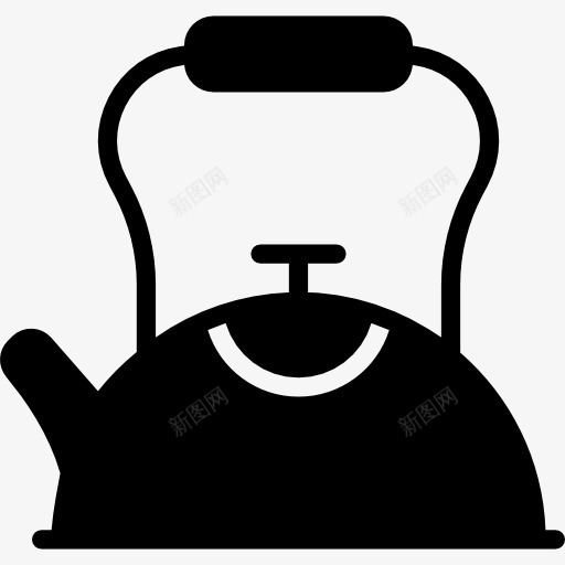 壶图标png_新图网 https://ixintu.com 厨房用具 咖啡壶 器皿 工具 手冲壶 水壶 热饮料 茶叶 食品 食品和餐厅