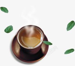 茶饮料广告茶杯茶水茶叶高清图片