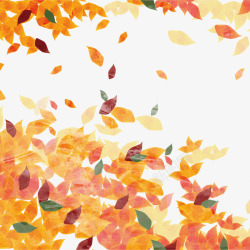 秋天树叶装饰素材