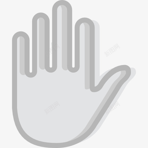 隐私图标png_新图网 https://ixintu.com 保持隐私 手 手势 手和手势