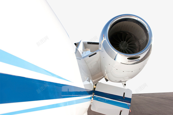 飞机涡轮摄影png免抠素材_新图网 https://ixintu.com 发动机 拍摄 机翼 机舱 涡轮