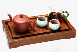 紫砂壶茶叶养生木素材