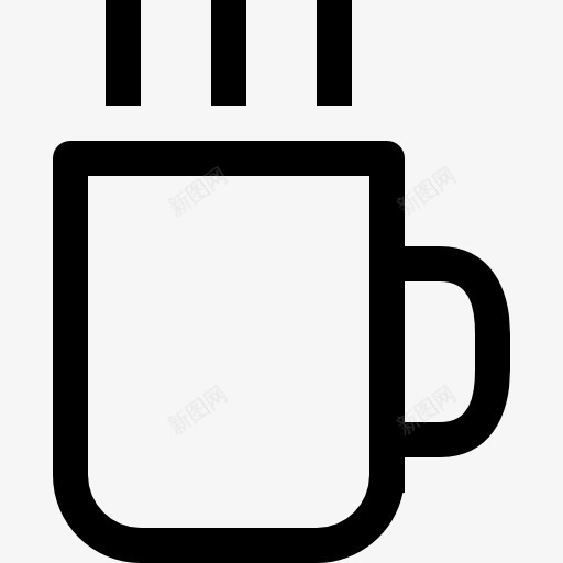咖啡杯图标png_新图网 https://ixintu.com 咖啡 咖啡店 喝热饮料 杯子 茶叶 食品