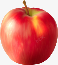 秋天红苹果素材
