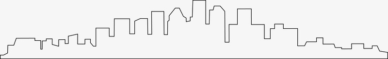 城市线条图png免抠素材_新图网 https://ixintu.com 城市 城市建筑图 城市线框 建筑 手绘城市图 曲线 线条 线绘 边框 都市