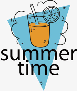 夏季饮品简笔画夏季的饮品矢量图高清图片