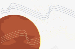 咖啡色星球咖啡色星球曲线背景高清图片