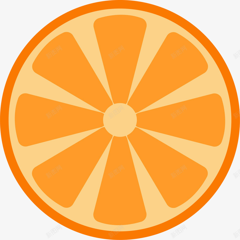 夏天水果切半橙色橙子png免抠素材_新图网 https://ixintu.com 切半橙子 半个橙子 夏天水果 夏季水果 夏日橙子 橙色橙子