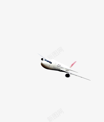 飞行飞机png免抠素材_新图网 https://ixintu.com 民航飞机 白色飞机 飞行中的飞机