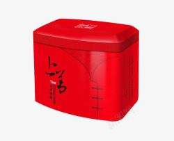 太平猴魁红色包装盒素材