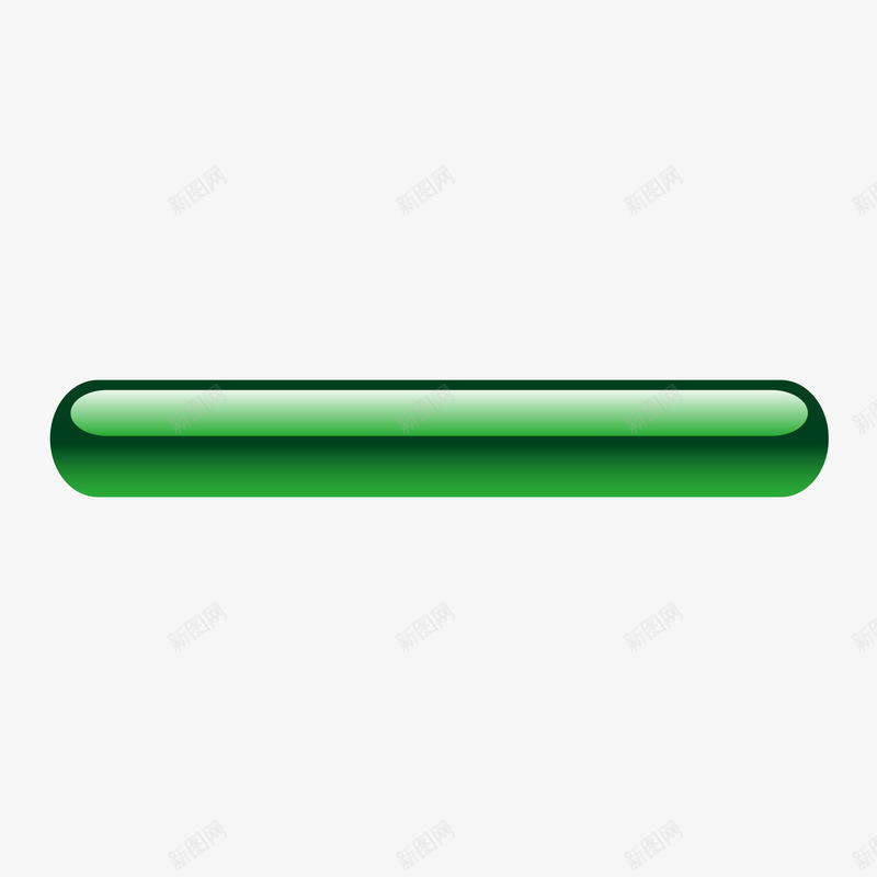 绿色立体质感炫酷按钮png免抠素材_新图网 https://ixintu.com 按钮 炫酷 立体 绿色 质感