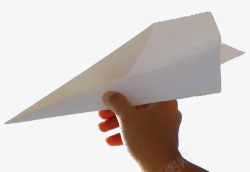 拿着飞机手里拿着的纸飞机高清图片