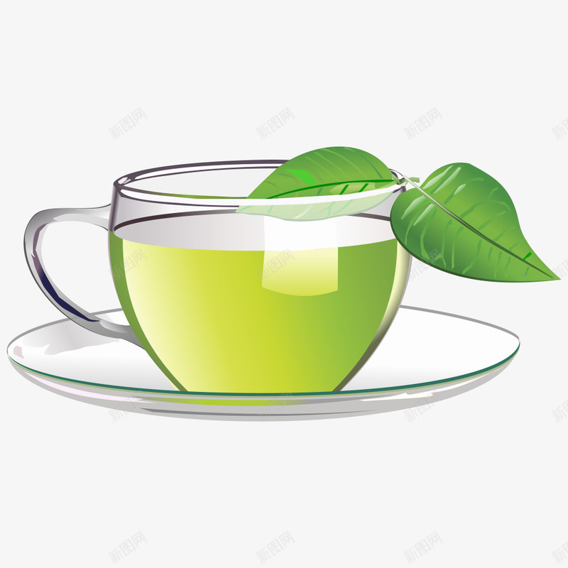 绿茶png免抠素材_新图网 https://ixintu.com 绿茶 茶 茶叶 茶文化 茶杯