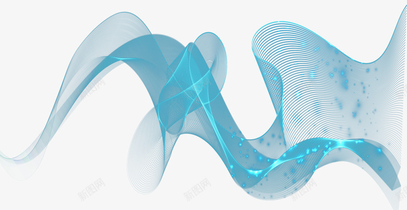 装饰科技线条元素png免抠素材_新图网 https://ixintu.com 曲线 科技 科技线条 线条 装饰图案 装饰曲线