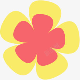 彩色卡通分层创意花朵png免抠素材_新图网 https://ixintu.com 分层 创意 卡通 彩色 花朵