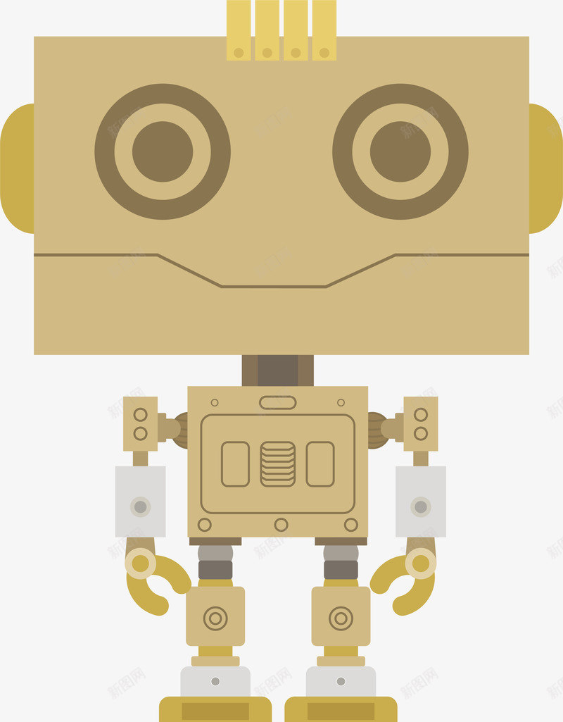 大头卡通机器人png免抠素材_新图网 https://ixintu.com 呆萌机器人 大头机器人 智能科技 未来科技 机械 玩具机器人