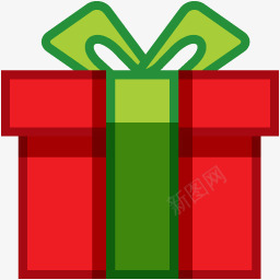 红色礼品盒绿色丝带png免抠素材_新图网 https://ixintu.com 丝带 礼品盒 红色 绿色