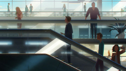 水彩画机场水彩手绘候机大楼高清图片
