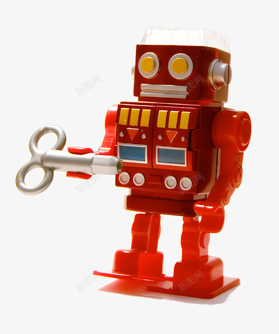 机器人玩具png免抠素材_新图网 https://ixintu.com 儿童 机器人 玩具 红色