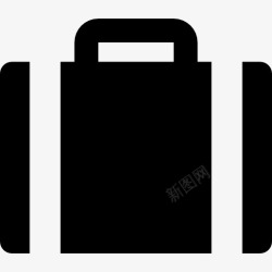 bagagge旅行袋或组合填充工具图标高清图片